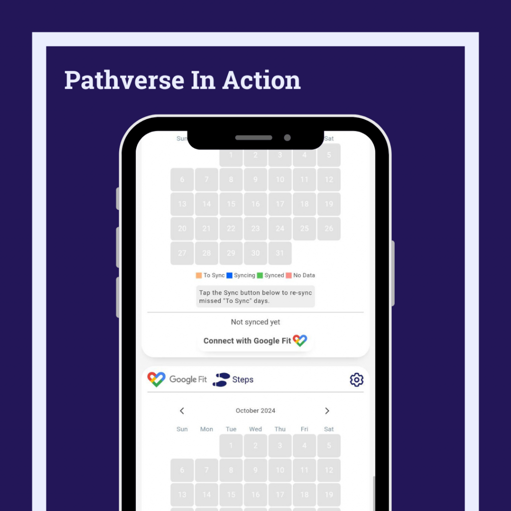 Pathverse In Action: Wearable Data Downloads